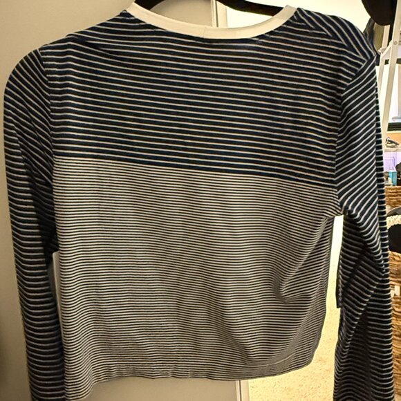 lululemon seamless classic fit mariner stripe long sleeve - Picture 3 of 4